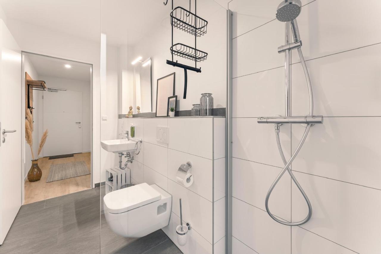 Modernes Apartment Am Gleispark أولدنبورغ المظهر الخارجي الصورة