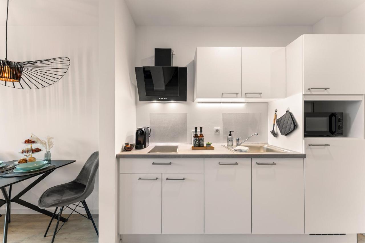 Modernes Apartment Am Gleispark أولدنبورغ المظهر الخارجي الصورة