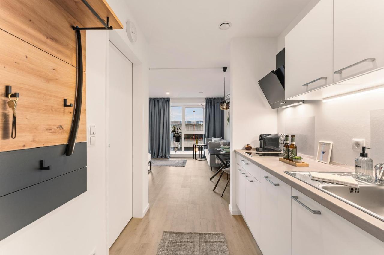 Modernes Apartment Am Gleispark أولدنبورغ المظهر الخارجي الصورة