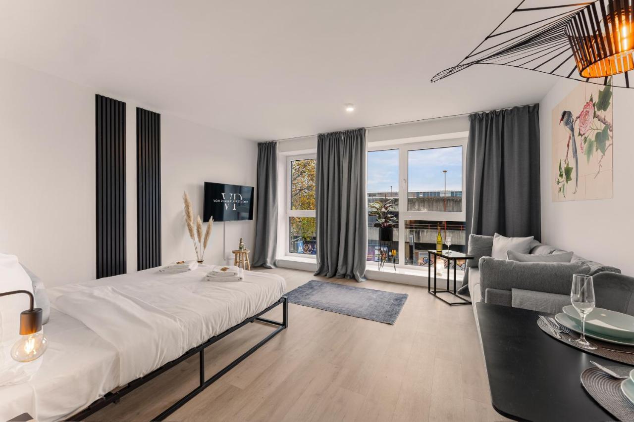 Modernes Apartment Am Gleispark أولدنبورغ المظهر الخارجي الصورة