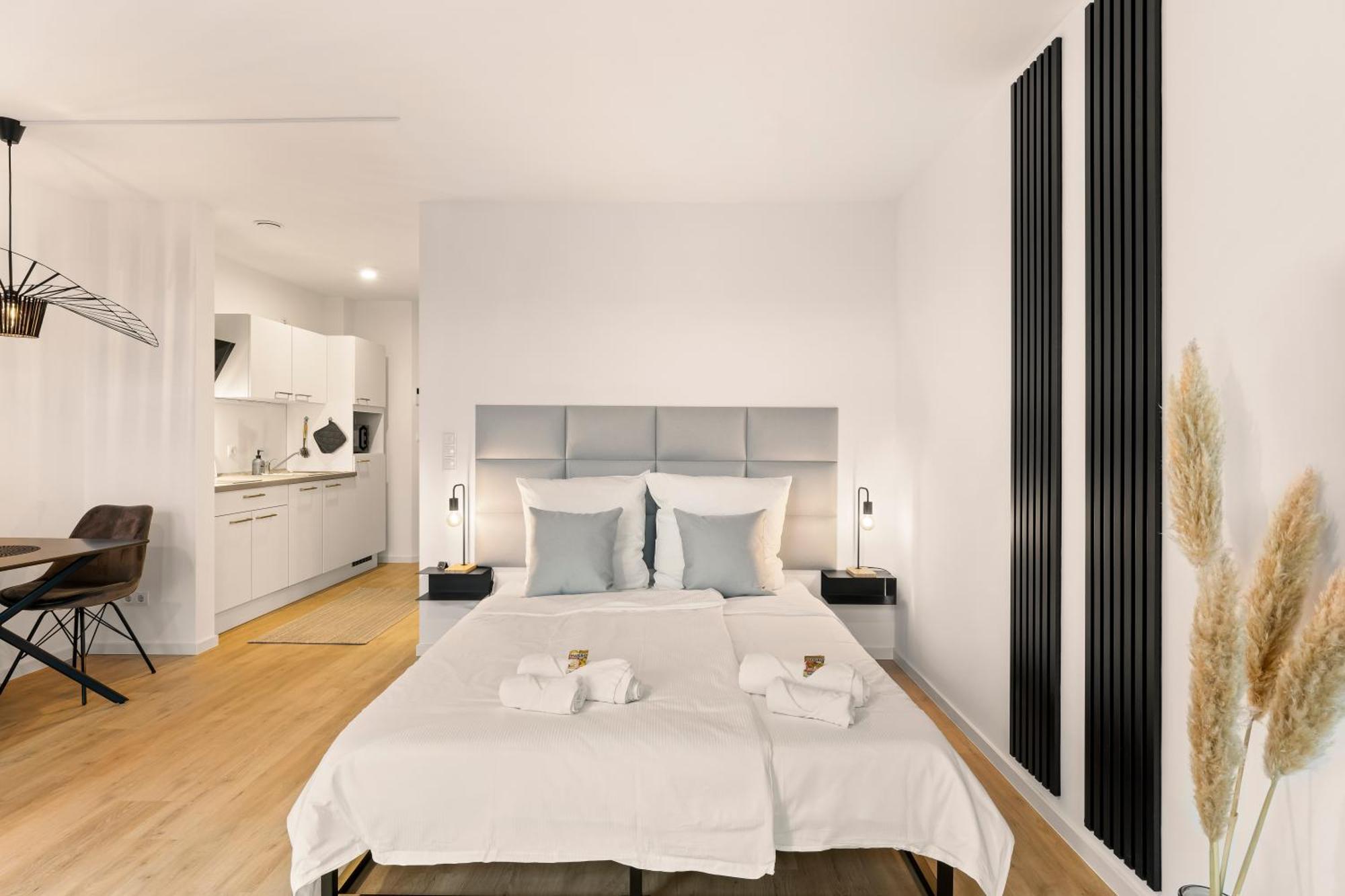 Modernes Apartment Am Gleispark أولدنبورغ المظهر الخارجي الصورة